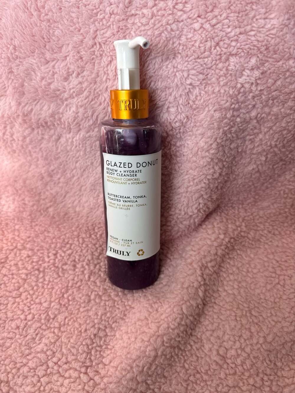 Truly Glazed Donut Renew + Hydrate Body Cleanser 8 fl oz